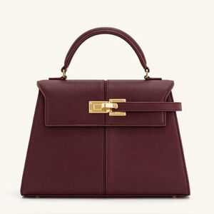 JW PEI Elise Large Top Handle Bag - Claret